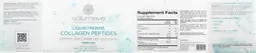 Label for Liquid Marine Collagen Peptides Mango Apple