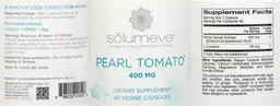 Label for Pearl Tomato 400 mg