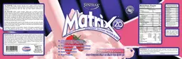 Label for Matrix 2.0 Strawberry Cream