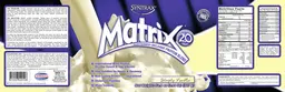Label for Matrix 2.0 Simply Vanilla