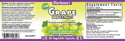 Label for Grape Seed Extract