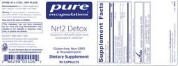 Label for Nrf2 Detox