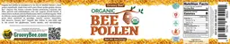 Label for Organic Bee Pollen