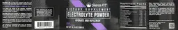 Label for Electrolyte Powder Grape