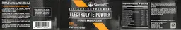 Label for Electrolyte Powder Orange
