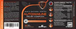 Label for Autoimmune Relief Complex