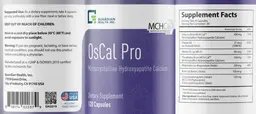 Label for OsCal Pro