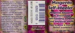 Label for Magenta Self-Healer