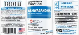Label for Ashwagandha