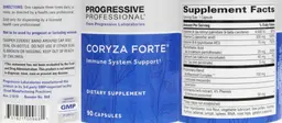 Label for Coryza Forte