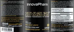 Label for NovaBurn XT