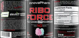 Label for Riboforce Cotton Candy