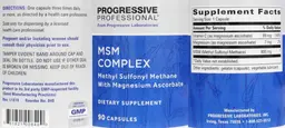 Label for MSM Complex