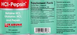 Label for HCl-Pepsin