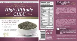 Label for High Altitude Chia