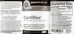 Label for Cartiflex