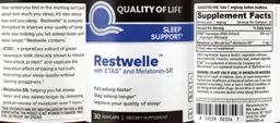 Label for Restwelle