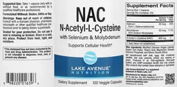 Label for NAC N-Acetyl-L-Cysteine