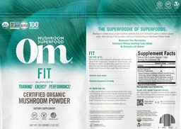 Label for Fit Powder