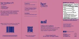 Label for UTI