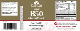 Label for Super B50