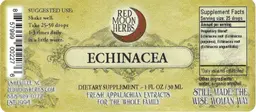 Label for Echinacea