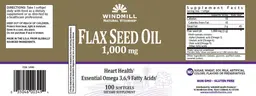 Flax Seed Oil 1,000 mg