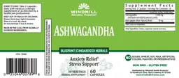 Label for Ashwagandha