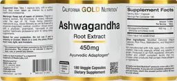 Label for Ashwagandha Root Extract 450 mg
