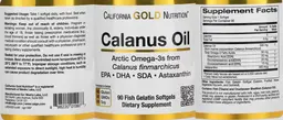 Label for Calanus Oil