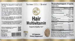 Label for Hair Multivitamin