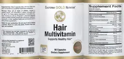 Label for Hair Multivitamin