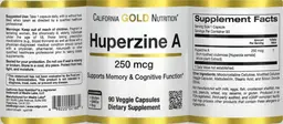 Label for Huperzine A 250 mcg