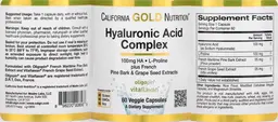 Label for Hyaluronic Acid Complex