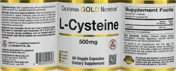 Label for L-Cysteine 500 mg
