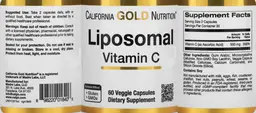 Label for Liposomal Vitamin C