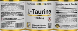 Label for L-Taurine 1000 mg