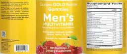 Label for Men's Multivitamin
