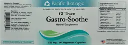 Label for GI Tract: Gastro-Soothe