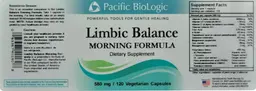 Label for Limbic Balance Morning Formula