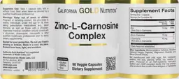 Label for Zinc-L-Carnosine Complex