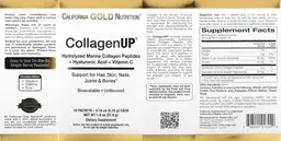 Label for CollagenUP Unflavored