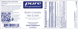 Biotin Complex Hair & Skin