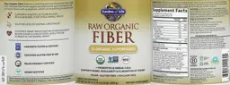 Label for Raw Organic Fiber