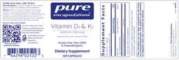 Vitamin D3 & K2 4,000 IU/100 mcg