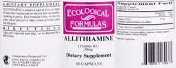 Label for Allithiamine 50 mg