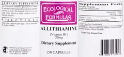 Label for Allithiamine 50 mg