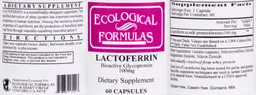 Label for Lactoferrin 100 mg