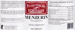 Label for Menierin (Oto-equilibrium)