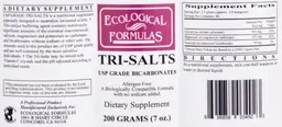 Label for Tri-Salts